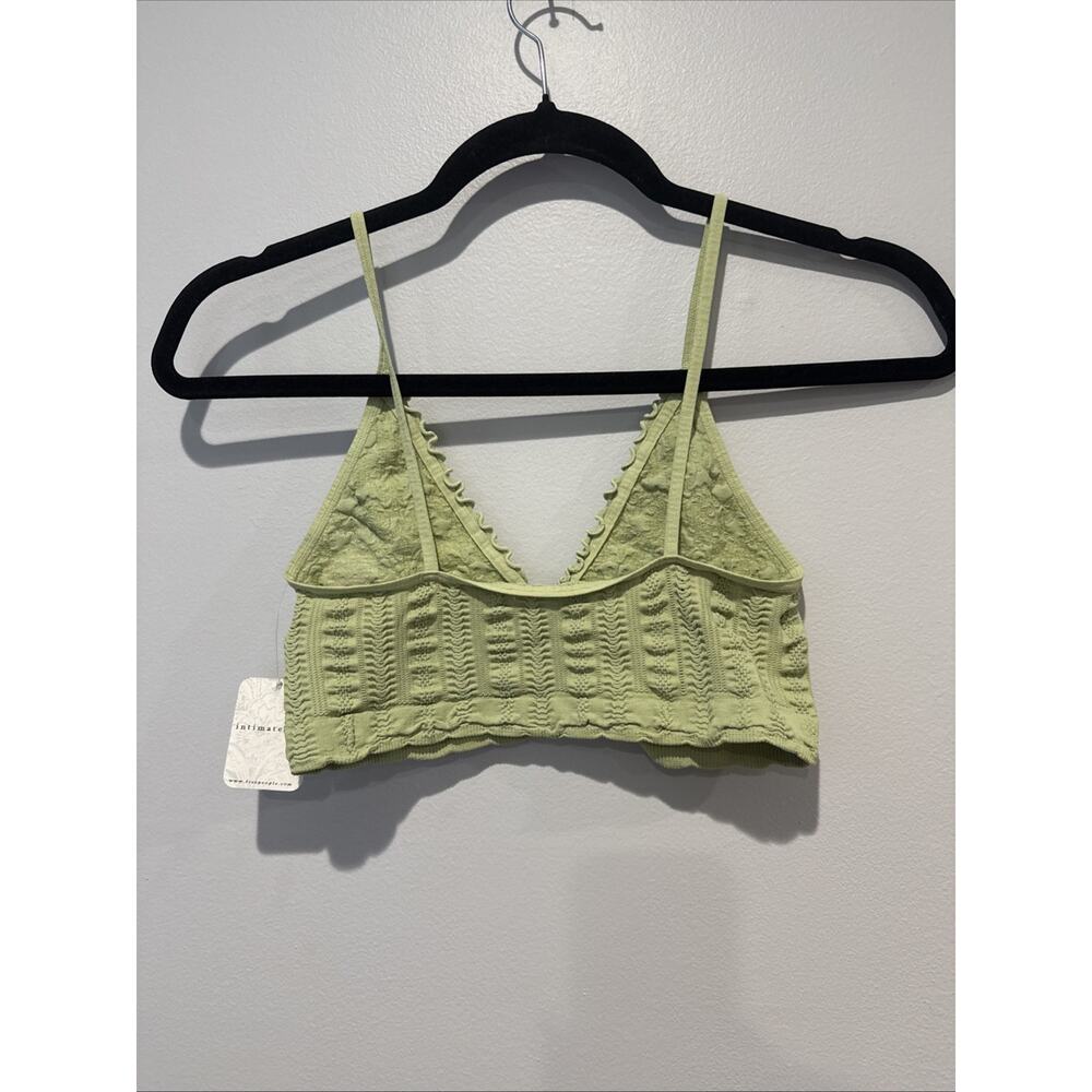NWT Intimately Free People Green Heirloom Seamless Bralette Size M/L Boho Indie - Picture 6 of 10